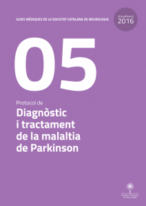 Imatge portada Actualització Guia Mèdica Parkinson 2016 de la Societat Catalana de Neurologia