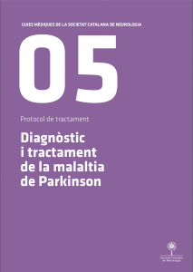 Imatge portada Guia Mèdica Parkinson 2011 de la Societat Catalana de Neurologia