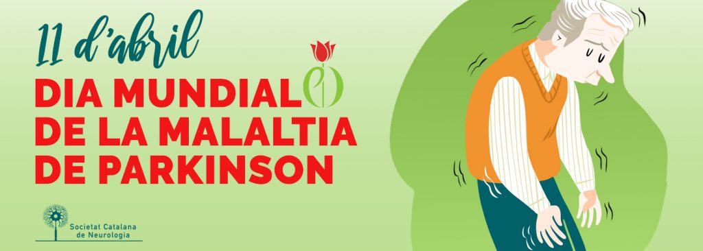 Banner Dia Mundial del Parkinson - Societat Catalana de Neurologia - 11 abril
